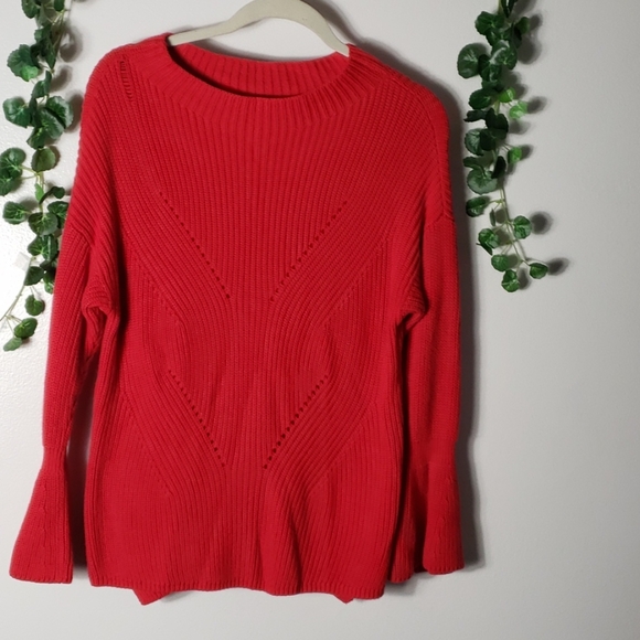 Loft Stitchy Raglan Sweater - Picture 7 of 10